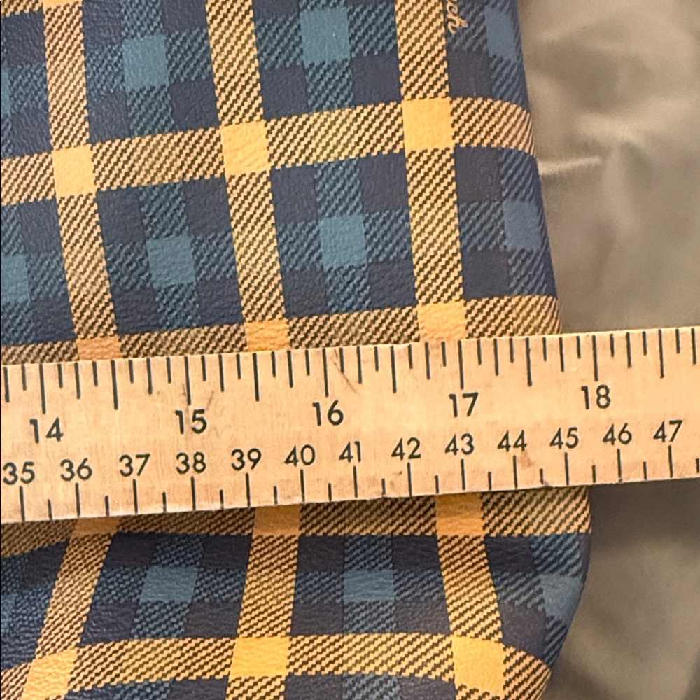 Coach Checkered Reservable Tote Bag - Yellow and Black - Picture 10 of 10